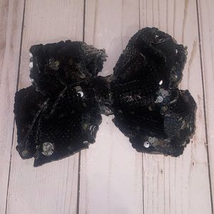 Jojo sequin hair bow